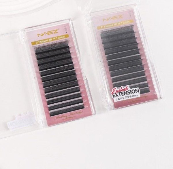 Producto - Pestañas Tecnológicas 4D UU Mix 0.07 Curva D - Naez