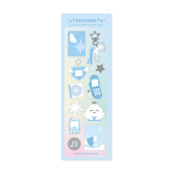 Producto - Plancha de stickers "Angel Beats"