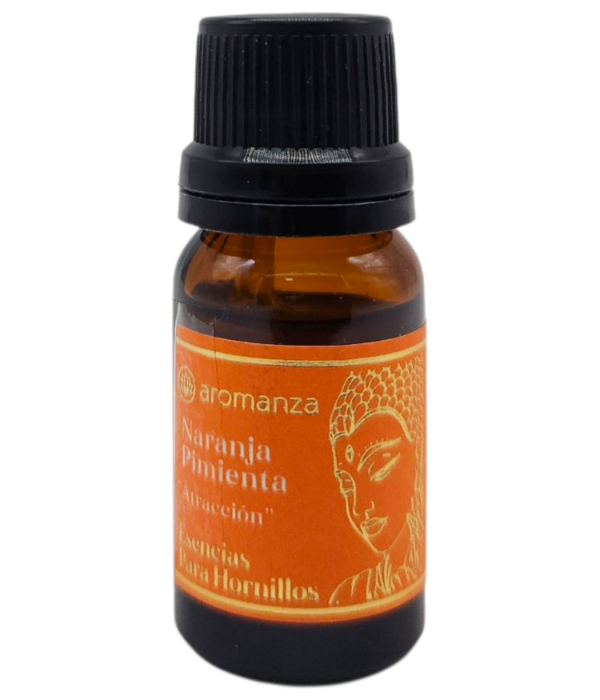 Producto - Esencia Hornillos Aromanza 10Ml - Naranja Pimienta (Atracción)