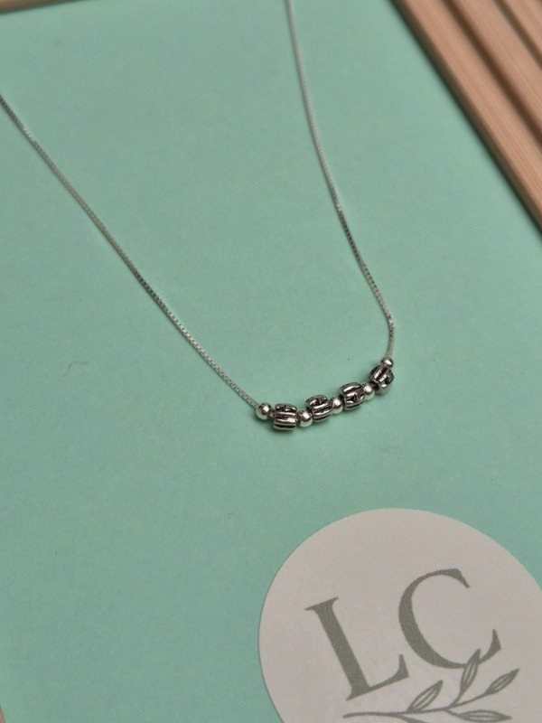 Producto - Cadena Perlas Pasantes Plata