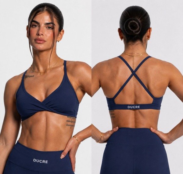 Producto - Top MORA azul marino