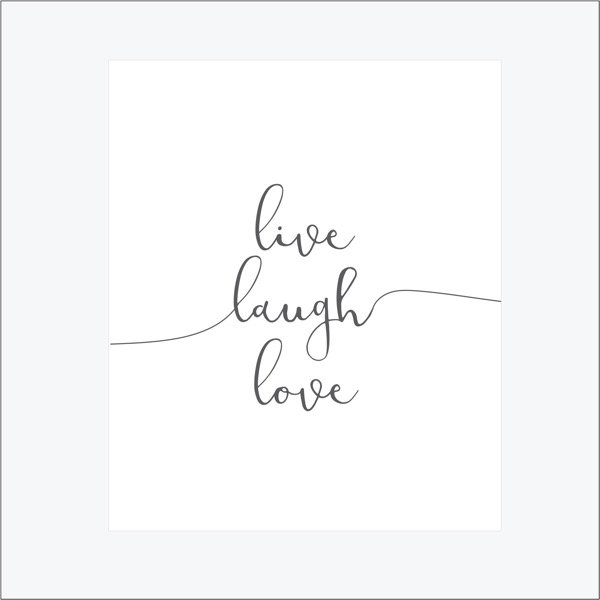 Producto - Live laugh love