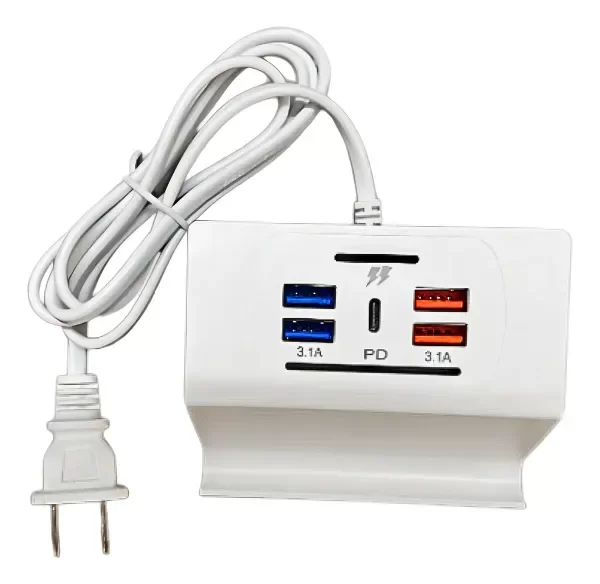 Producto - Zapatilla Cargador 4 Puertos Usb