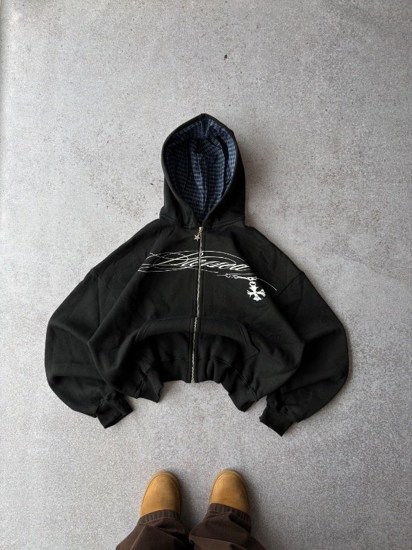 Producto - ZIP HODDIE BLESSED BLACK