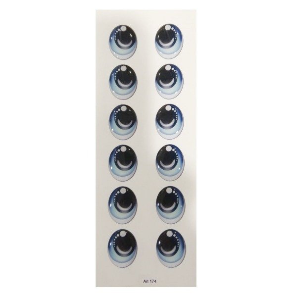 Producto - OJOS AUTOADHESIVOS 3D - MODELO 174 SOLO ESPECIAL - 1
