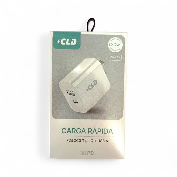 Producto - BASE TIPO C Y USB 20W CLD