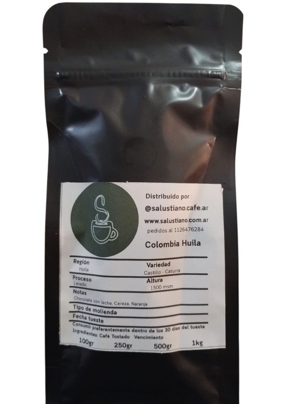 Producto - 100 gr Café de especialidad Colombia Huila variedad Castillo -Caturra