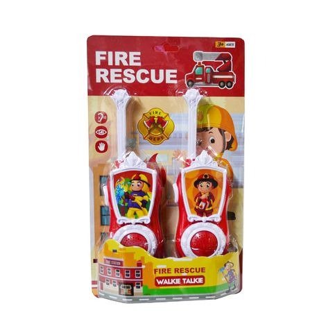 Producto - WALKIE TAKIE BOMBEROS EN BLISTER 19X32CM