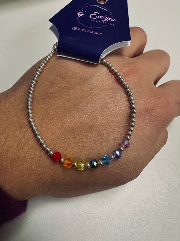 Producto - Pulse 7 Chakras más bolitas Plata 925