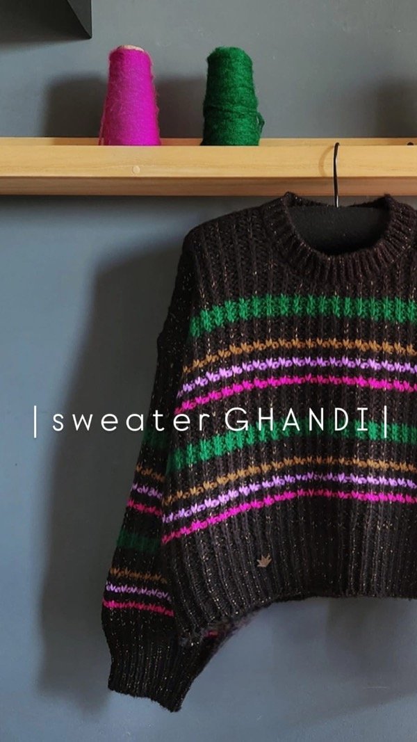 Producto - Sweater Ghandi Negro