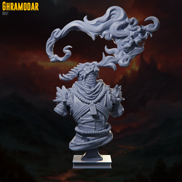 Producto - Ghramodar, el maestro fuego Busto