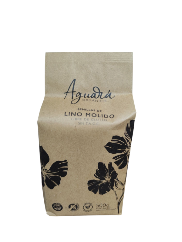 Producto - Lino Molido / Harina de Lino Orgánico 500gr