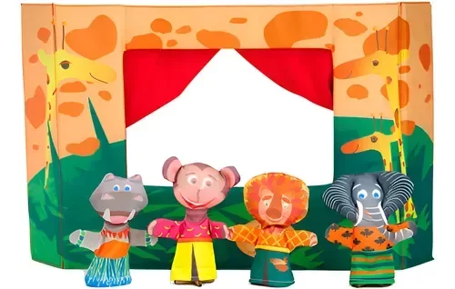 Producto - TEATRO + TÍTERES DEDOS LA SELVA - 1