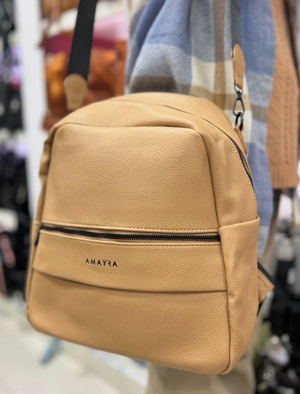 Producto - Mochila Amayra con correa beige