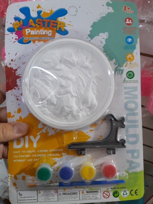 Producto - Kit yeso para pintar dinos