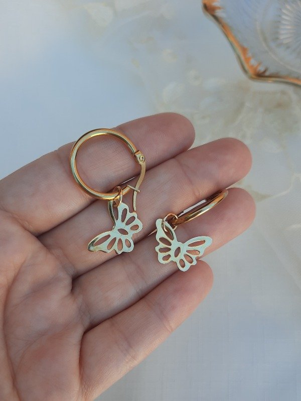 Producto - Argollas Dai Mariposa