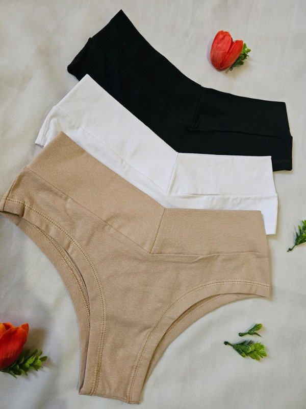 Producto - CULOTE EN V SEMI FAJITA algodón del T. 42 al 48