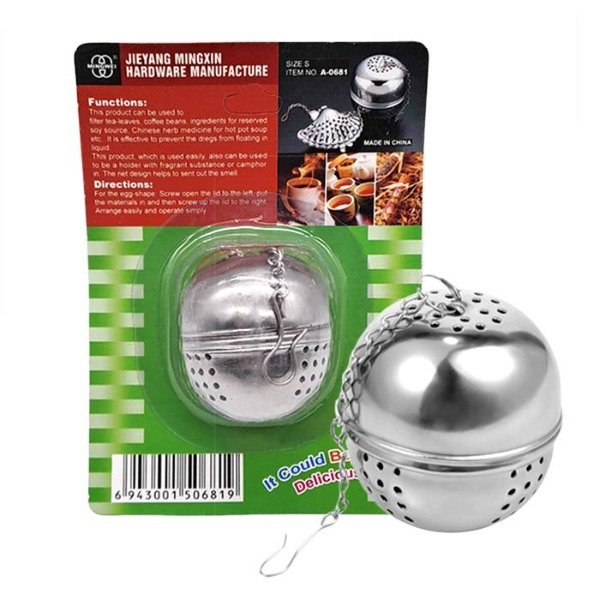 Producto - Infusor Te Acero Bolita
