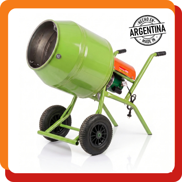 Producto - Trompo Hormigonera 155lt Motor 1Hp Reforzado - 0