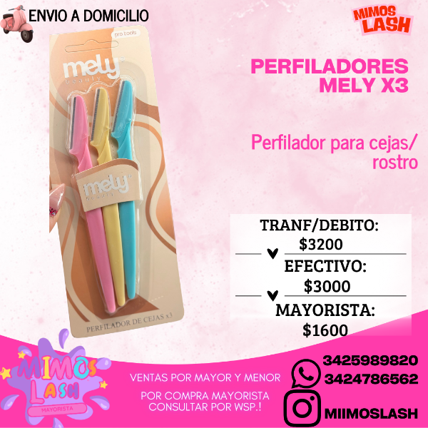 Producto - Perfiladores Mely x3
