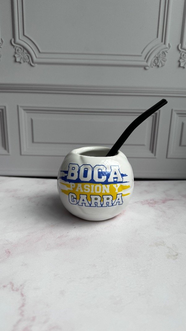 Producto - Mate pelota- BOCA