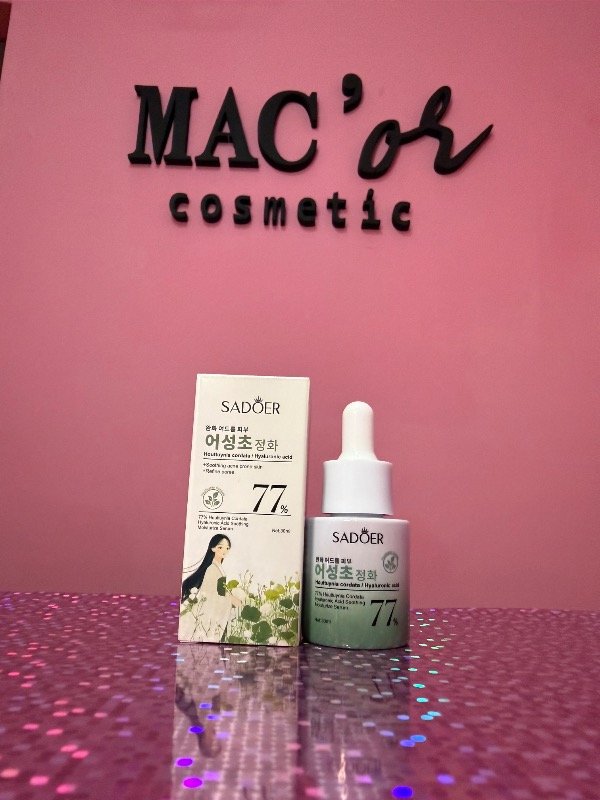 Producto - Serum facial centella asiática y ácido hialuronico Sadoer