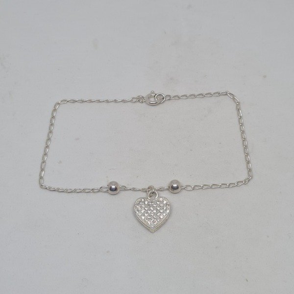 Producto - Pulsera corazón brillante