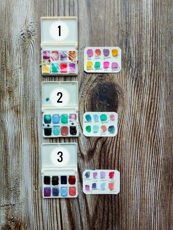 Producto - Mini Paletitas 8 colores PRE ARMADO