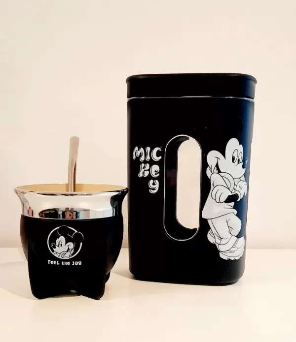 Producto - Set lata mas mate Mickey