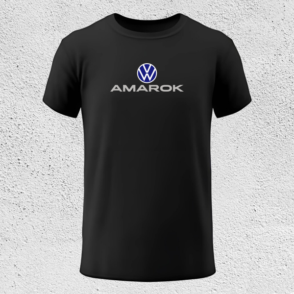 Producto - Remera Logo VW Amarok manga corta negra