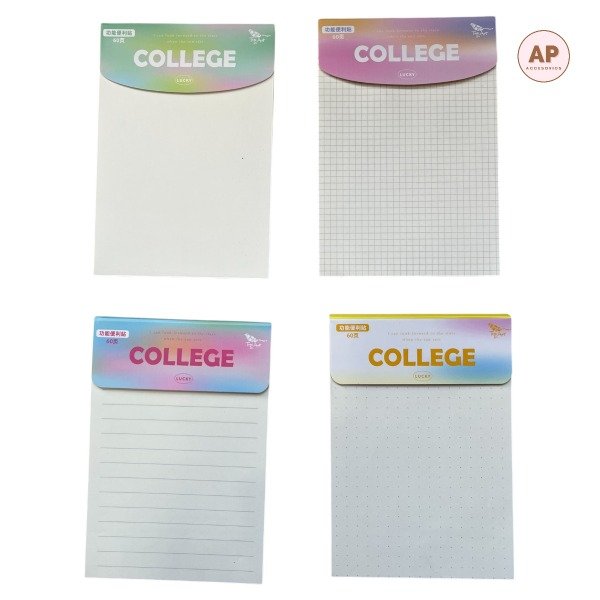 Producto - NOTAS ADHESIVAS COLLEGE