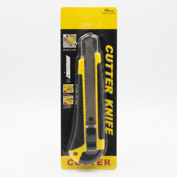 Producto - CUTTER DE MANGO PLASTICO 18MM