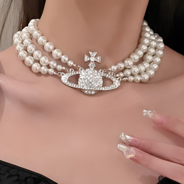 Producto - Collar Reira Triple Blanco - 0