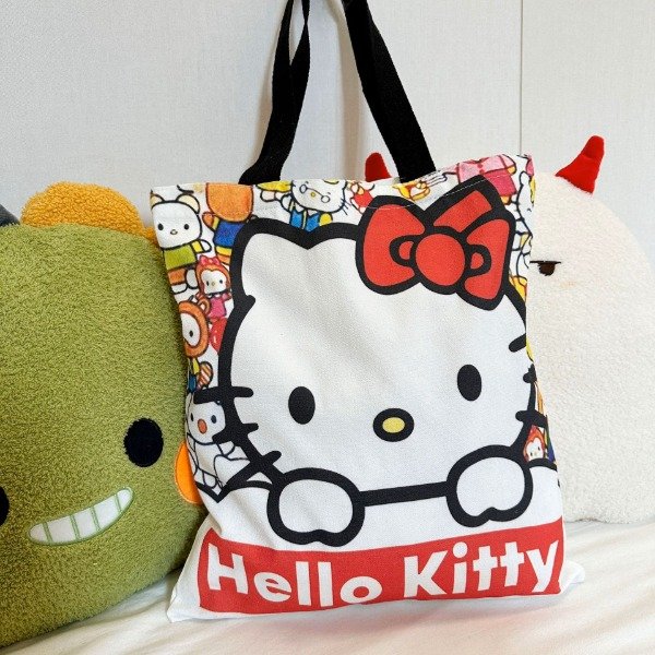 Producto - Tote Bag Lienzo reforzado 34x40 - Hello Kitty - 0