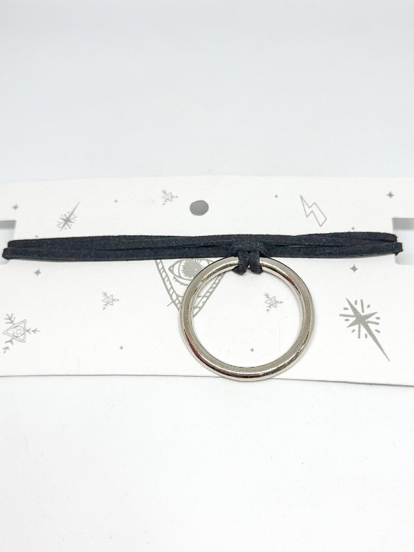 Producto - Choker gamuza dije redondo