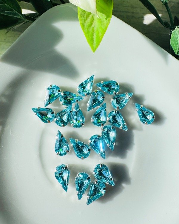 Producto - 6X10 GOTA MINI CELESTE BANDERA IMPORT.