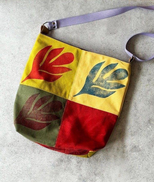 Producto - Cartera Bandolera Patchwork 3 - Pieza Única