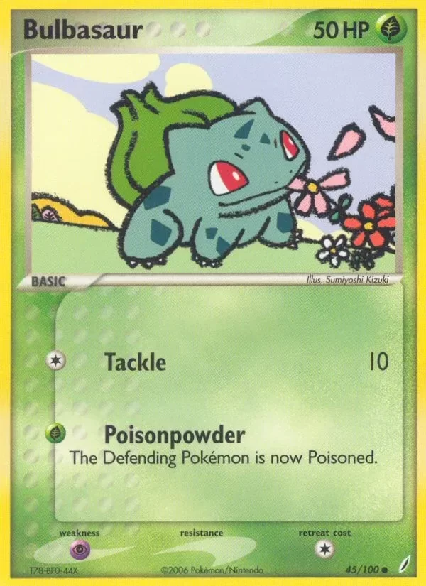 Producto - Bulbasaur (45/100) [EX: Crystal Guardians]