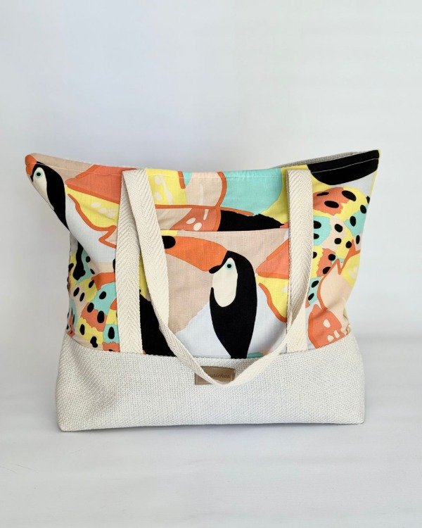 Producto - Bolso Caprichos Estampado Tucanes 2