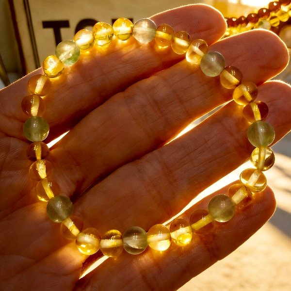 Producto - Pulsera de ámbar 17cm - 4
