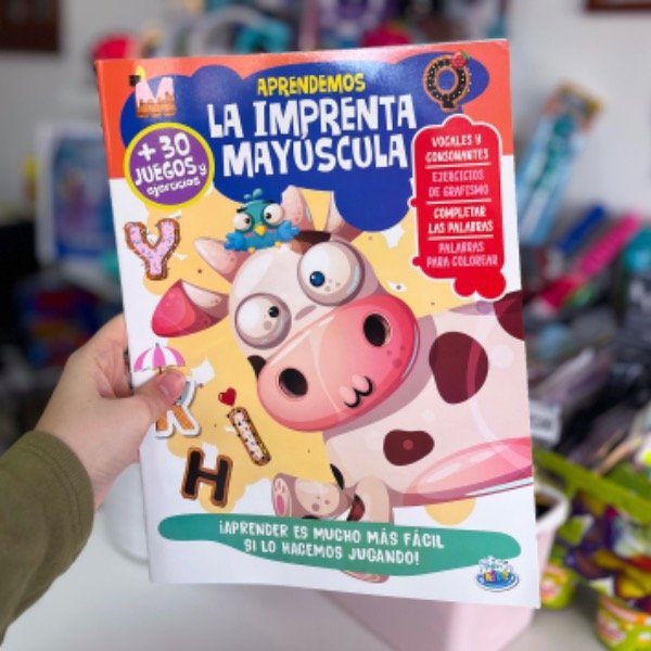 Producto - Libro Aprendemos +30 Juegos y Actividades La Imprenta Mayúscula 5989