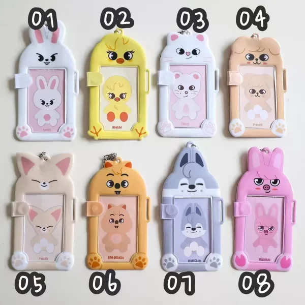 Producto - PC Holder SKZOO - Stray Kids (Por unidad) c/imán - 3