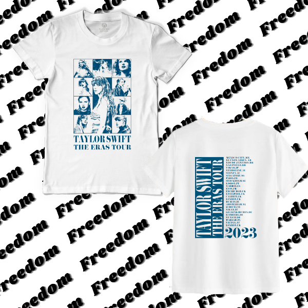 Remera THE ERAS TOUR azul