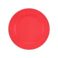 Producto - PLATO PLAYO ROJO DONNA OXFORD