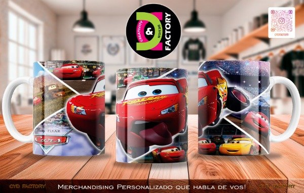 Producto - Taza Cars - TZ-RT-BL-11OZ-505-MV-ANM-CARS