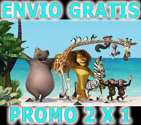 Producto - Kit Imprimible Madagascar
