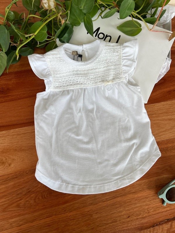 Producto - Remera Nena Pechera Tramada