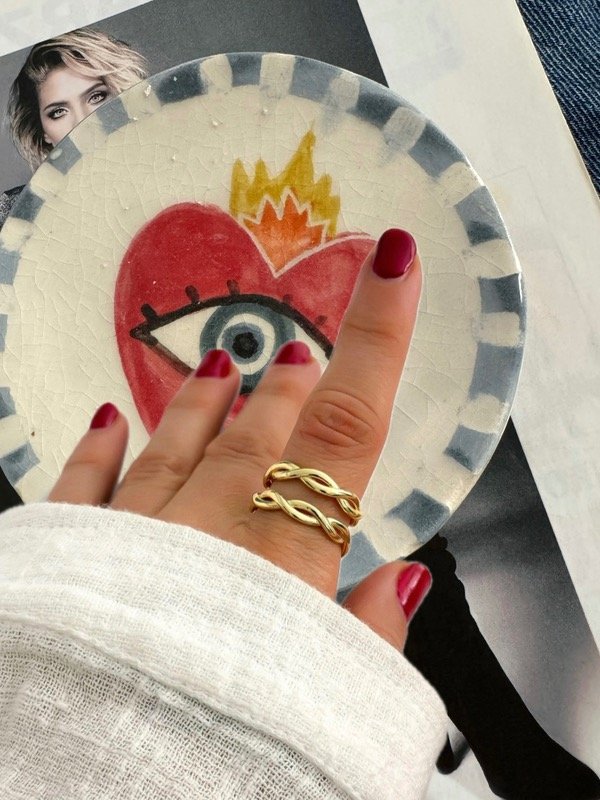 Producto - ANILLO FLO DORADO