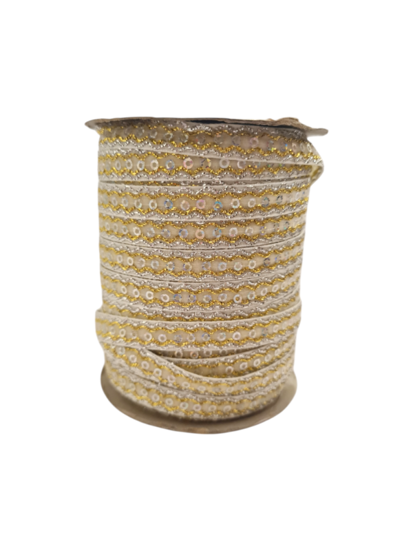 Producto - CINTA TERCIOPELO CON MINI LENTEJUELAS