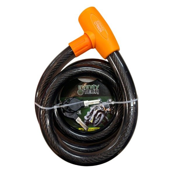 Producto - Candado Para Moto 25Mm x 1.50Mts Negro Universal